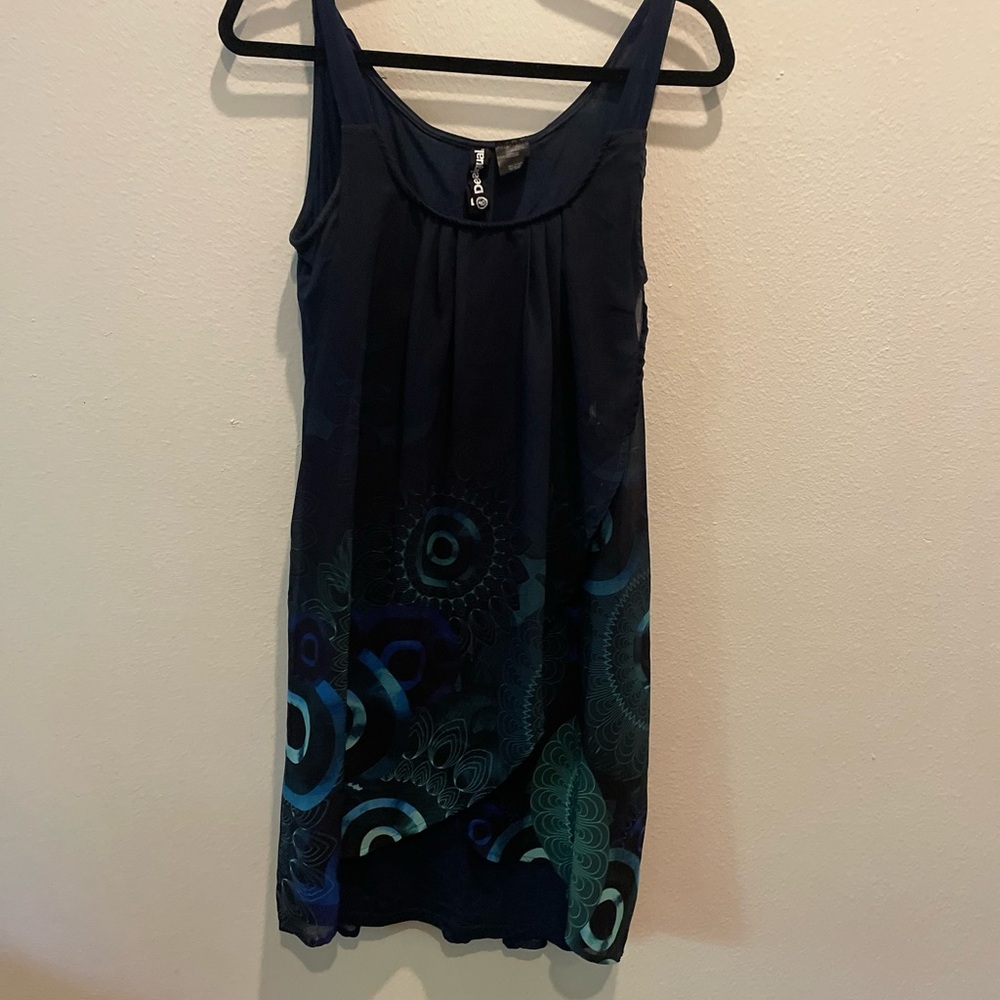 Desigual Dark Blue Dress